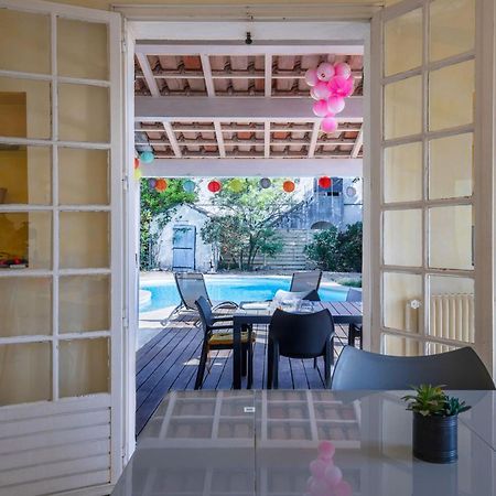 Villa Lumineuse Avec Piscine Chambres Ou Villa Saint-Georges-dʼOrques Exteriör bild